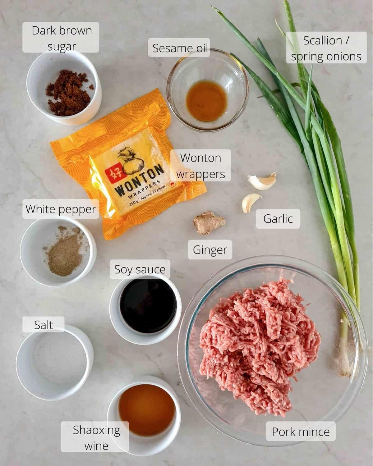 Ingredients required for this recipe