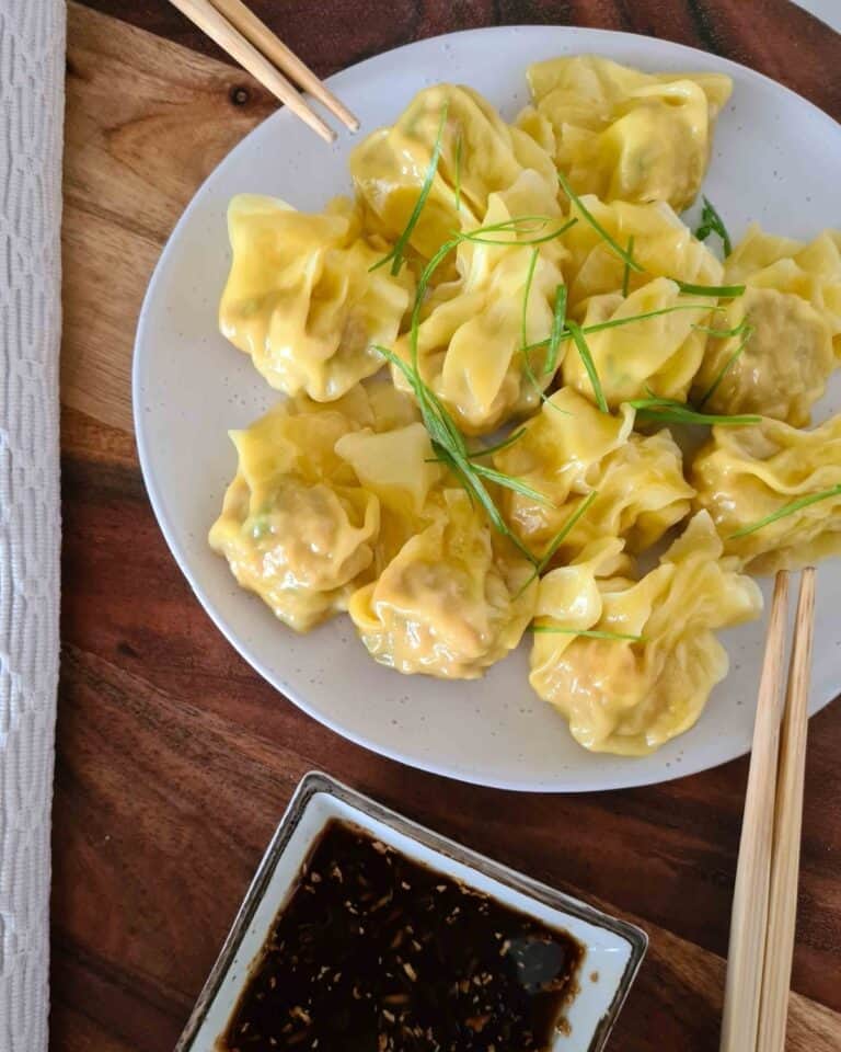 Easy Pork Wontons Casually Peckish