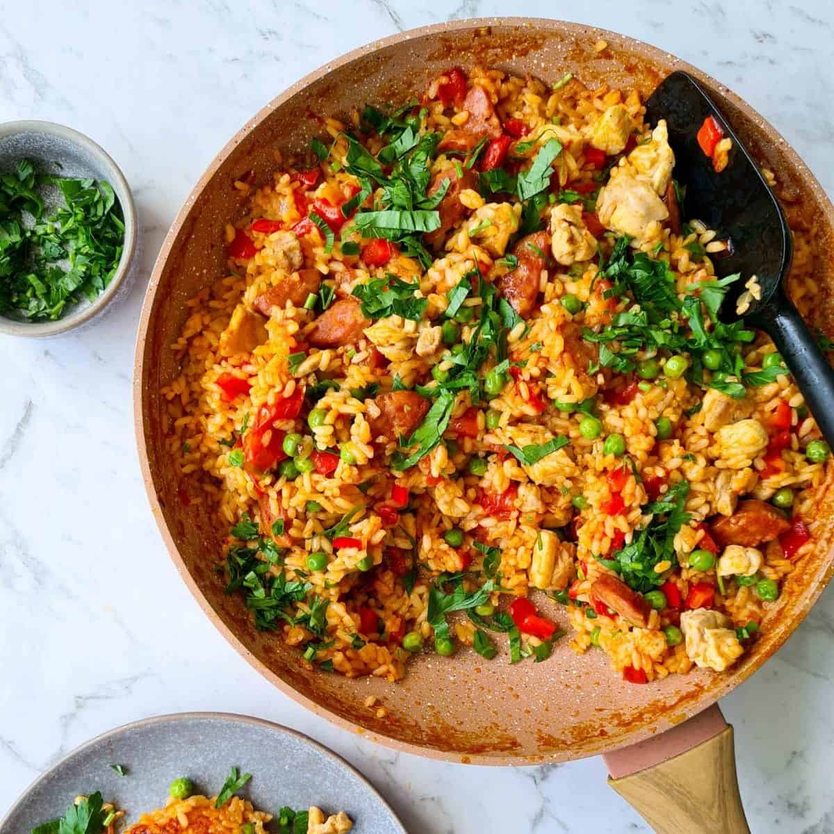 Chicken Chorizo Paella