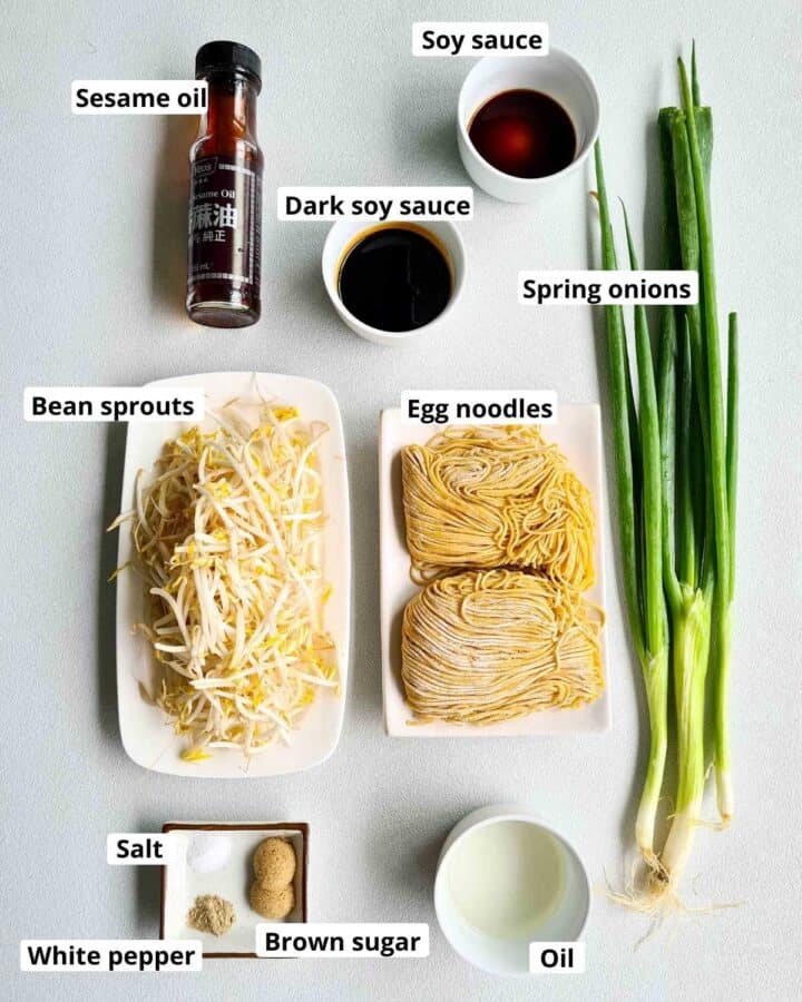 Soy Sauce Pan Fried Noodles Casually Peckish