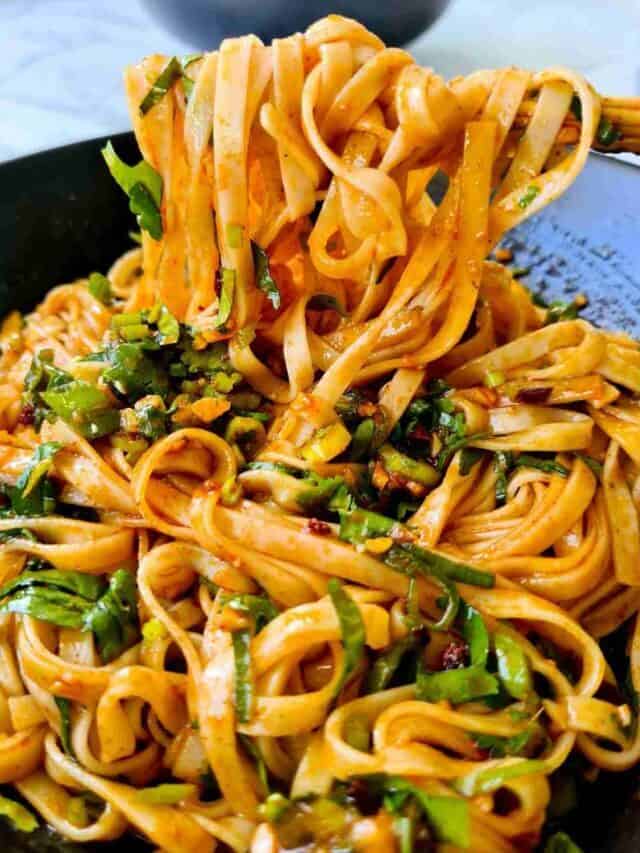 10-min Chilli Garlic Noodles